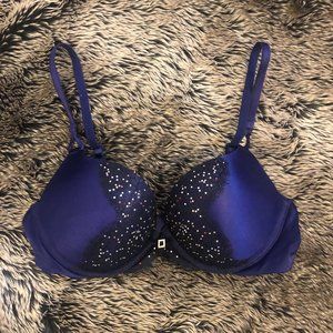 Victoria's Secret Miraculous Plunge Push Up Bra, Size 34 B